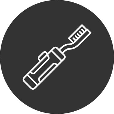 Electric Toothbrush Creative Icons Desig