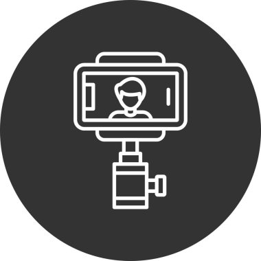 Selfie Stick Creative Icons Desig