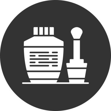  Nail Polish Creative Icons Desig