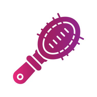 Hairbrush Creative Icons Desig