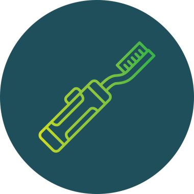 Electric Toothbrush Creative Icons Desig