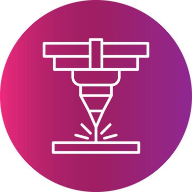 Laser Creative Icons Desig