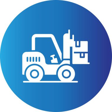  Forklift Creative Icons Desig