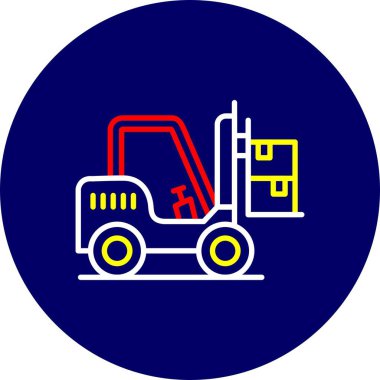  Forklift Creative Icons Desig