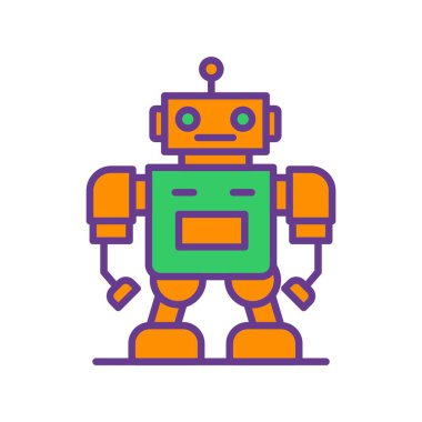  Robot Creative Icons Desig
