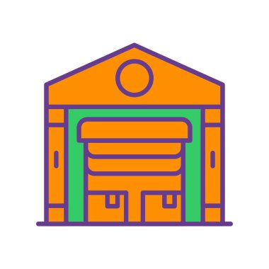 Warehouse Creative Icons Desig