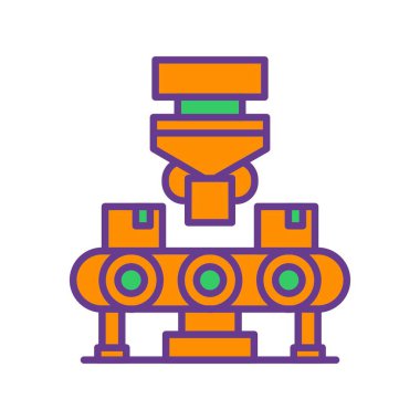 Conveyor Belt Creative Icons Desig