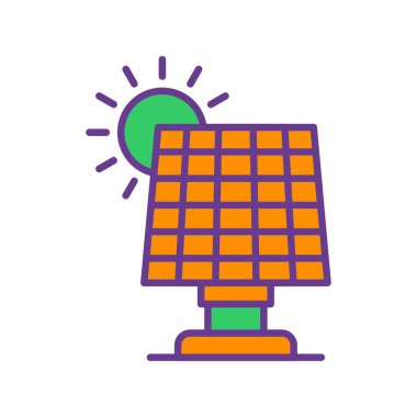  Solar Panel Creative Icons Desig