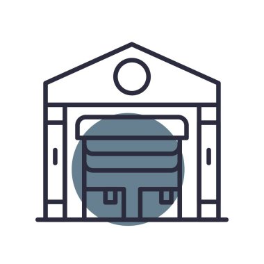 Warehouse Creative Icons Desig