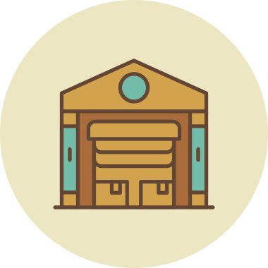 Warehouse Creative Icons Desig