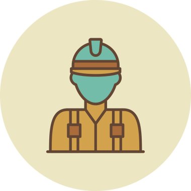 Worker Creative Icons Desig
