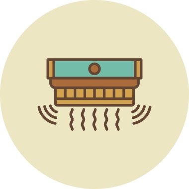 Smoke Detector Creative Icons Desig