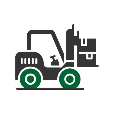  Forklift Creative Icons Desig