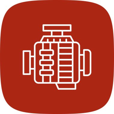 Car Engine Creative Icons Desig