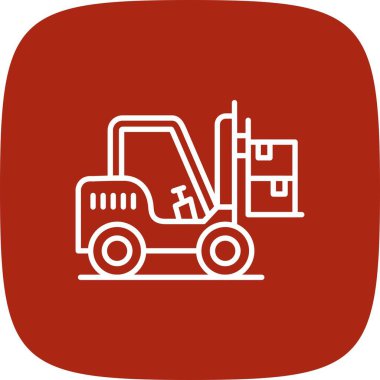  Forklift Creative Icons Desig
