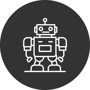  Robot Creative Icons Desig
