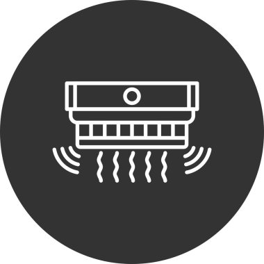 Smoke Detector Creative Icons Desig