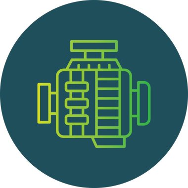 Car Engine Creative Icons Desig