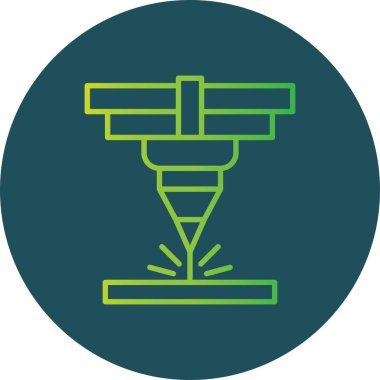 Laser Creative Icons Desig