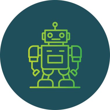  Robot Creative Icons Desig