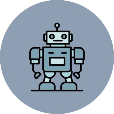  Robot Creative Icons Desig