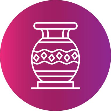  Vases Creative Icons Desig