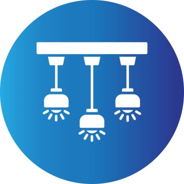 Ceiling Light Creative Icons Desig