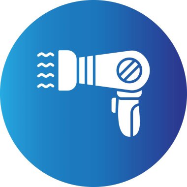  Hairdryer Creative Icons Desig