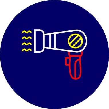  Hairdryer Creative Icons Desig