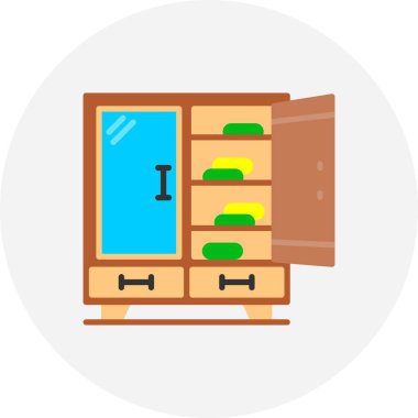 Closet Creative Icons Desig