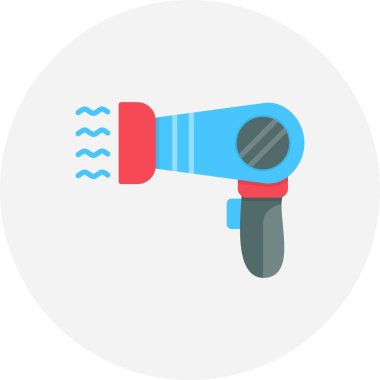  Hairdryer Creative Icons Desig