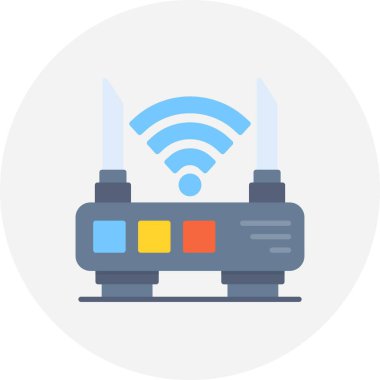  Router Creative Icons Desig