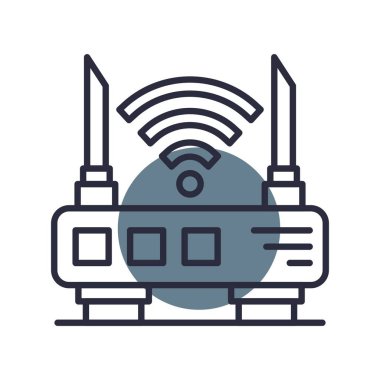  Router Creative Icons Desig
