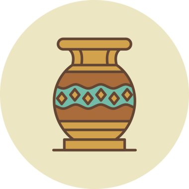  Vases Creative Icons Desig