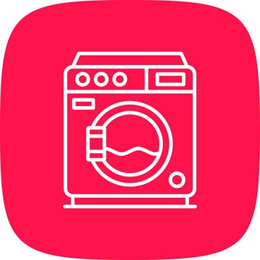 Washing Machine Creative Icons Desig
