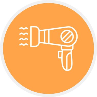  Hairdryer Creative Icons Desig