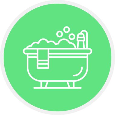 Bathtub Creative Icons Desig