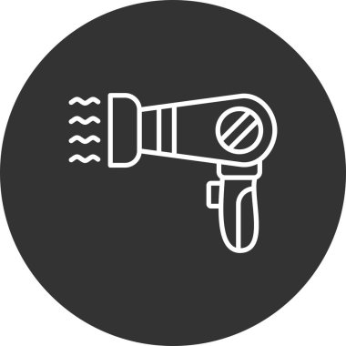  Hairdryer Creative Icons Desig