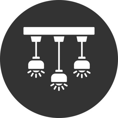 Ceiling Light Creative Icons Desig