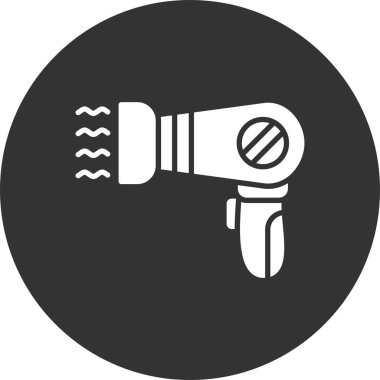  Hairdryer Creative Icons Desig