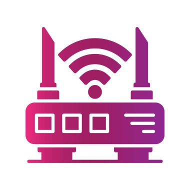  Router Creative Icons Desig