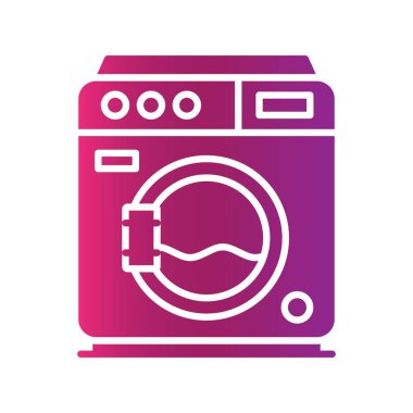 Washing Machine Creative Icons Desig