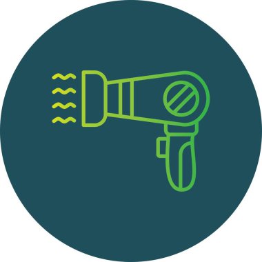  Hairdryer Creative Icons Desig