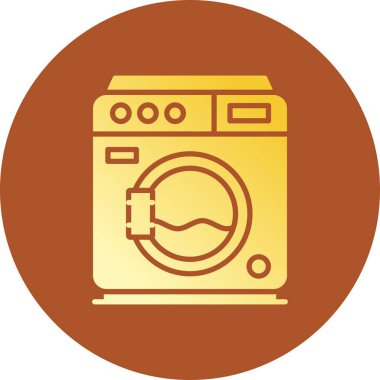 Washing Machine Creative Icons Desig