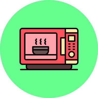Microwave Creative Icons Desig