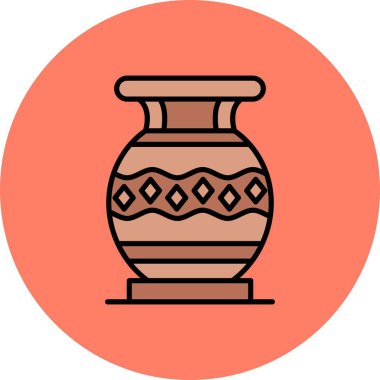  Vases Creative Icons Desig