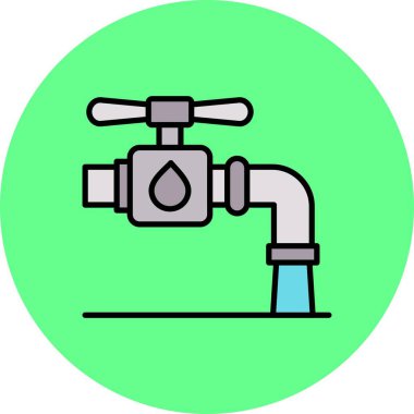 Faucet Creative Icons Desig