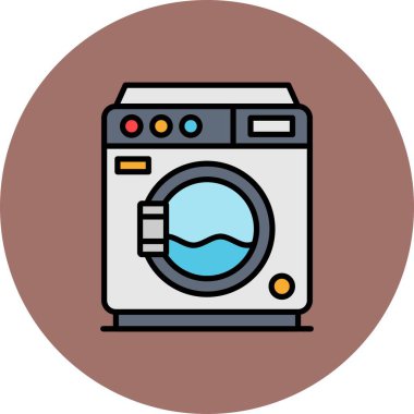 Washing Machine Creative Icons Desig