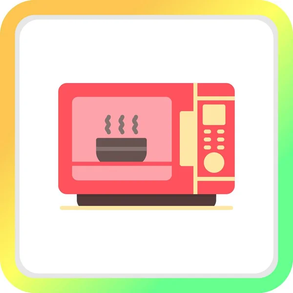 Microwave Creative Icons Desig — Stock Vector