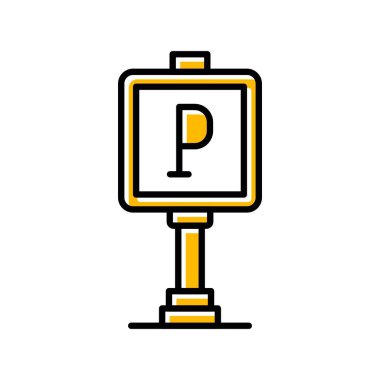 Parking Sign Creative Icons Desig